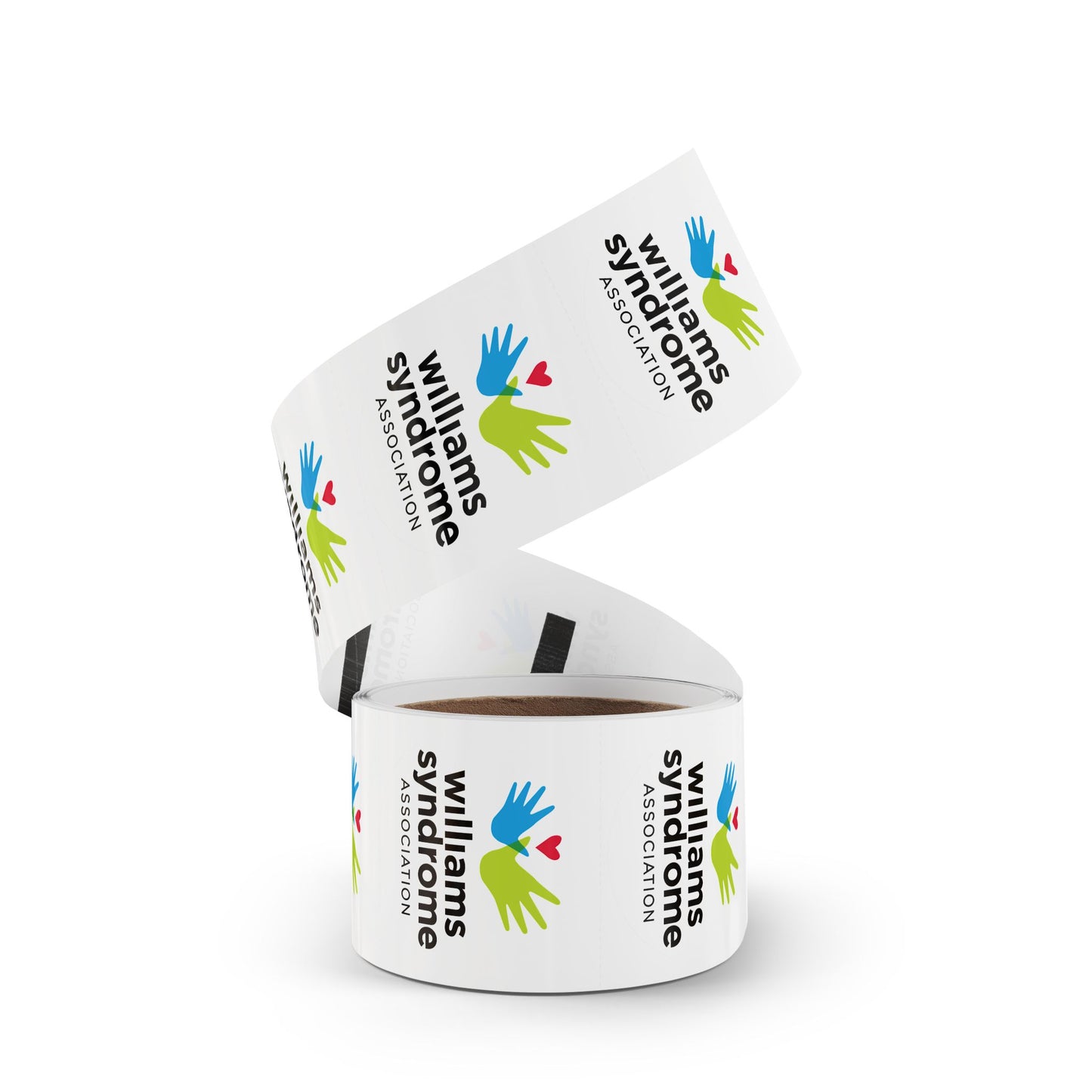 WSA Logo Round Sticker Roll