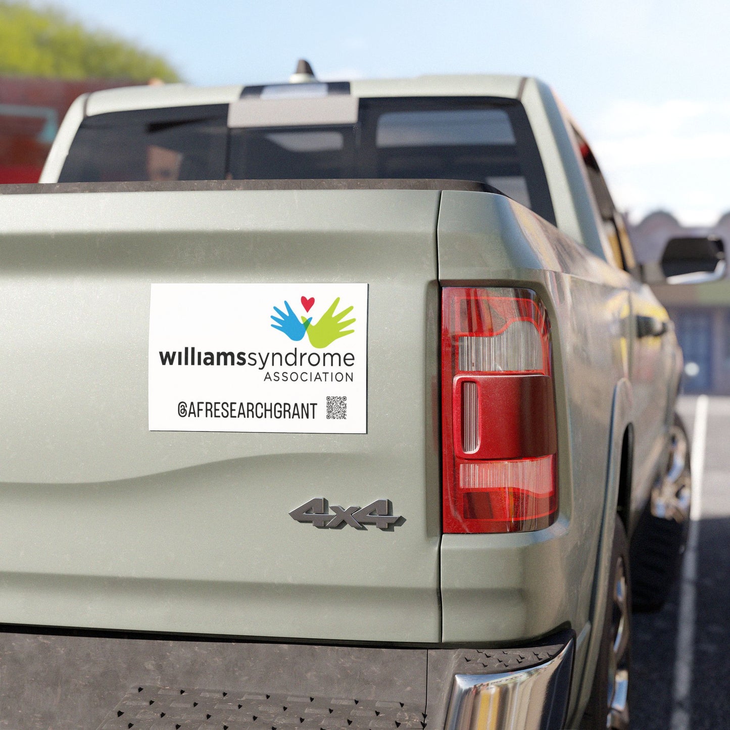 AGF - WSA Car Magnet
