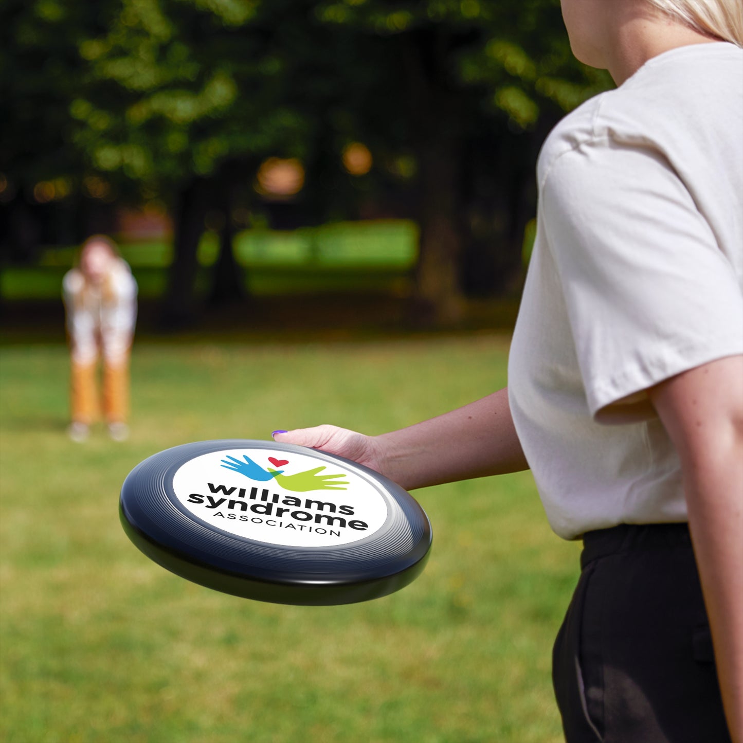 WSA Logo Wham-O Frisbee