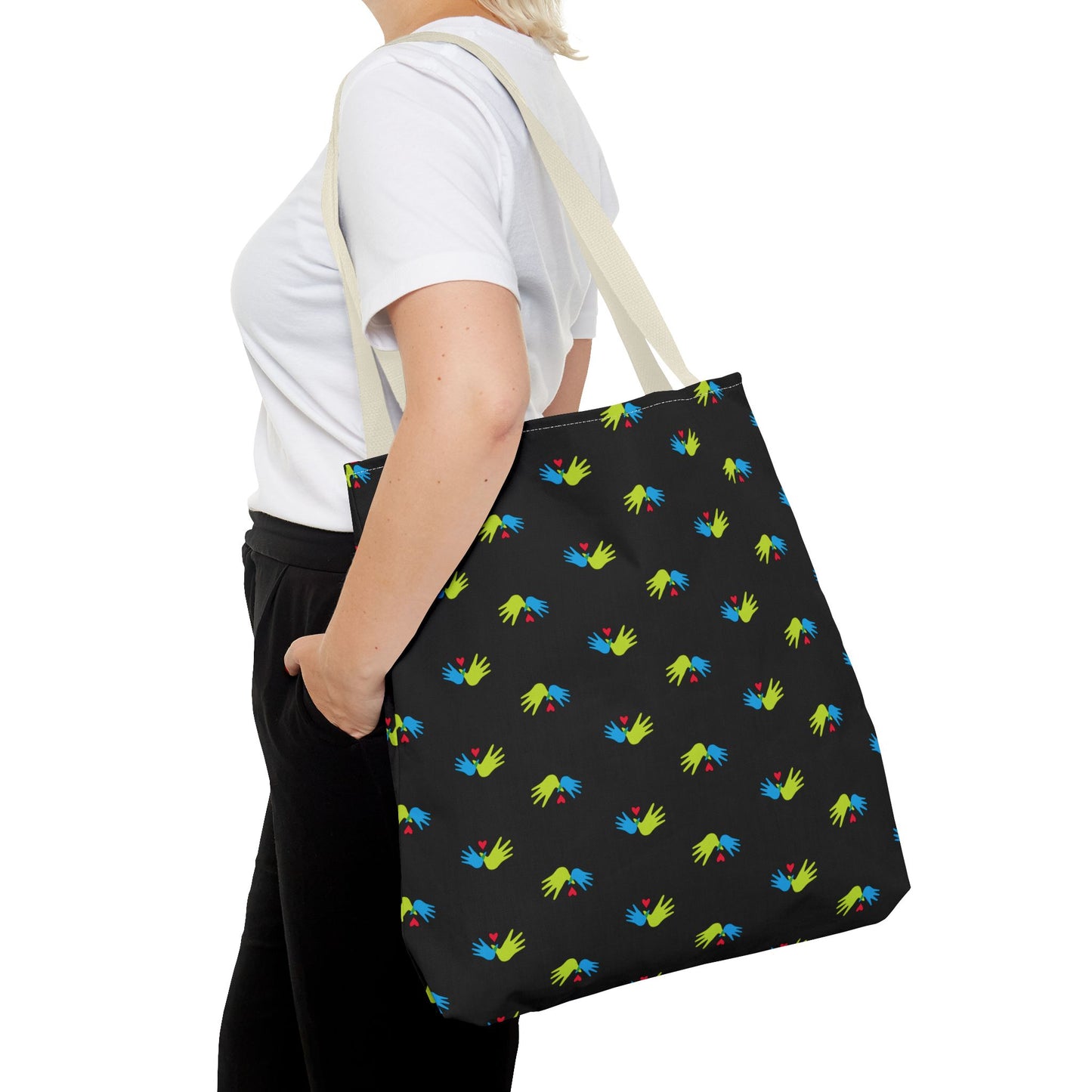 Heart and Hands Tote Bag