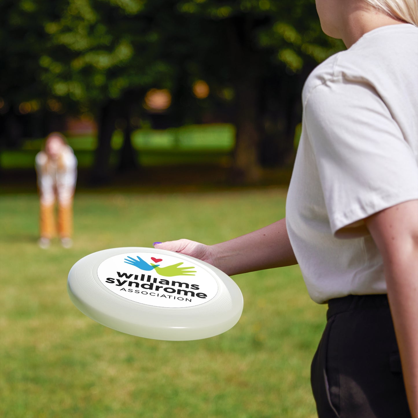 WSA Logo Wham-O Frisbee