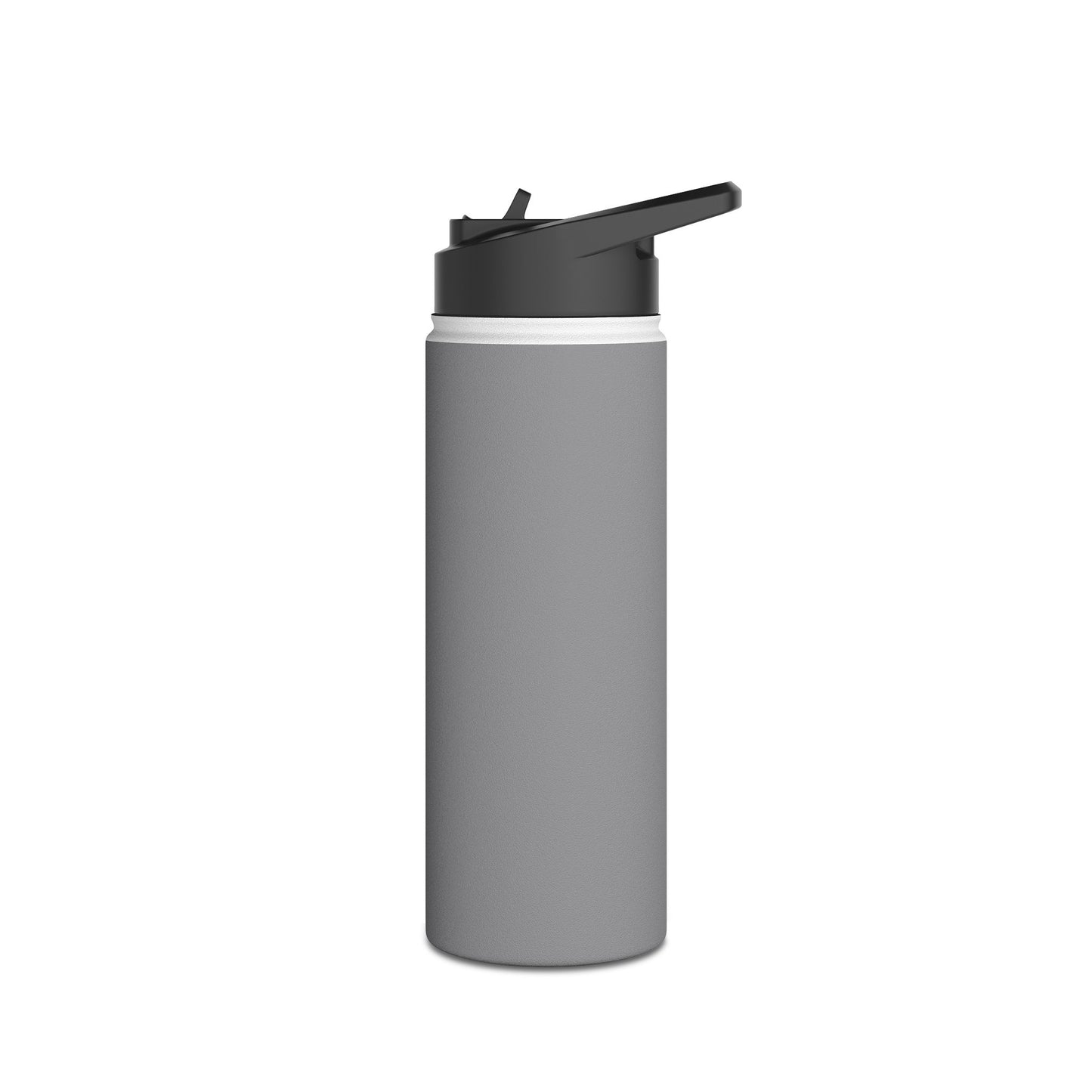 Logo Stainless Steel Water Bottle, Standard Lid
