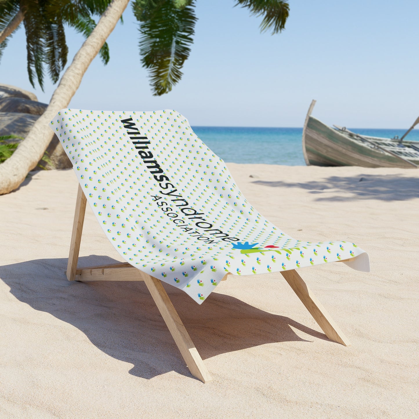 Williams Syndrome Association Beach Towel