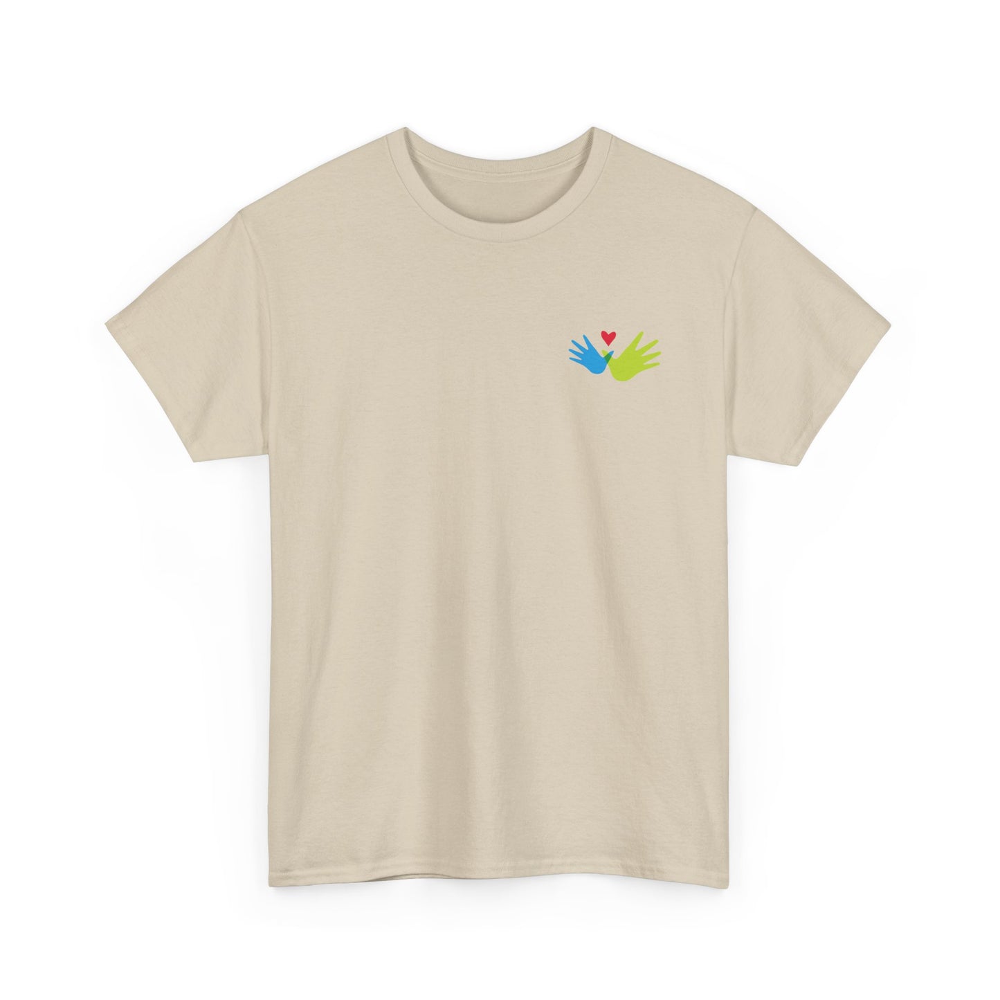 AGF - WSA Heart and Hands Unisex Heavy Cotton Tee