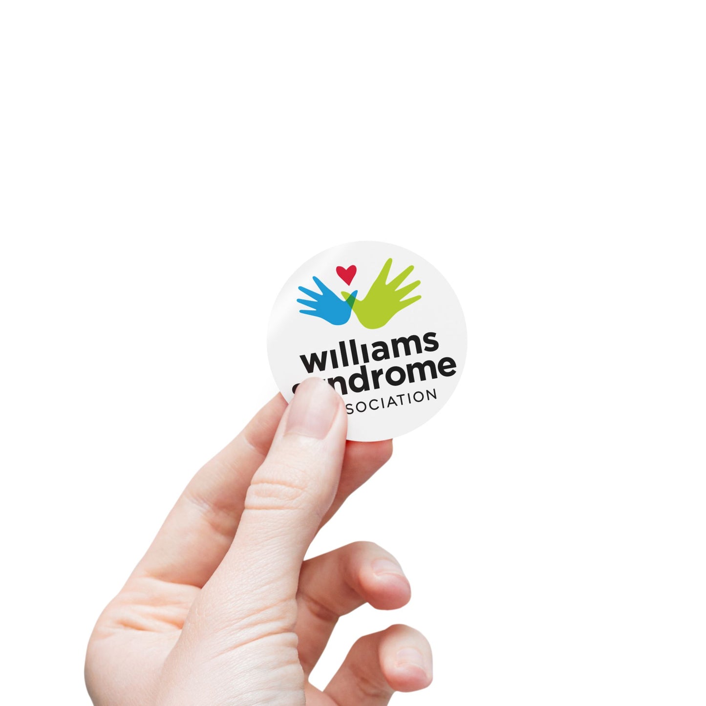 WSA Logo Round Sticker Roll
