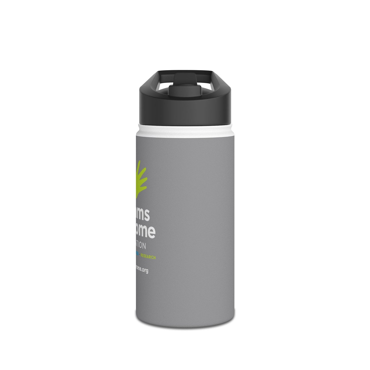 Logo Stainless Steel Water Bottle, Standard Lid