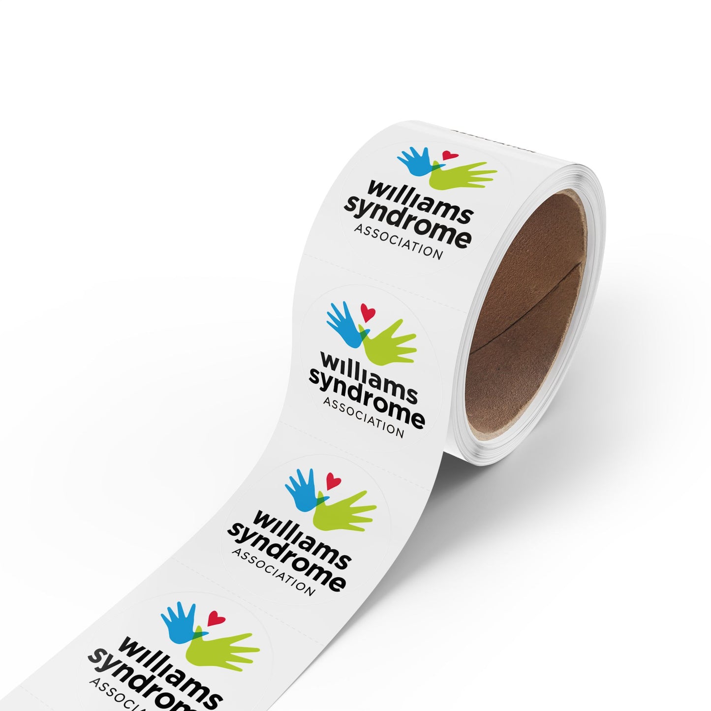 WSA Logo Round Sticker Roll
