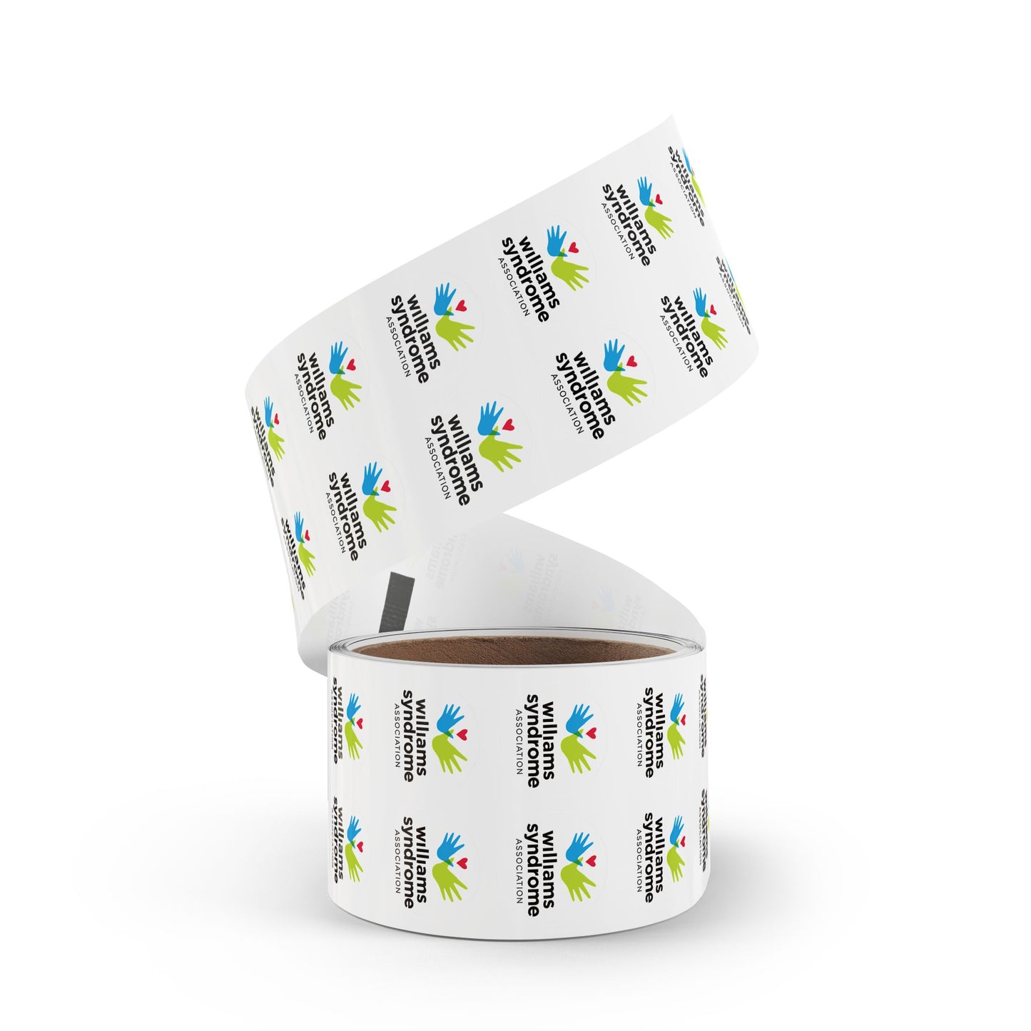 WSA Logo Round Sticker Roll