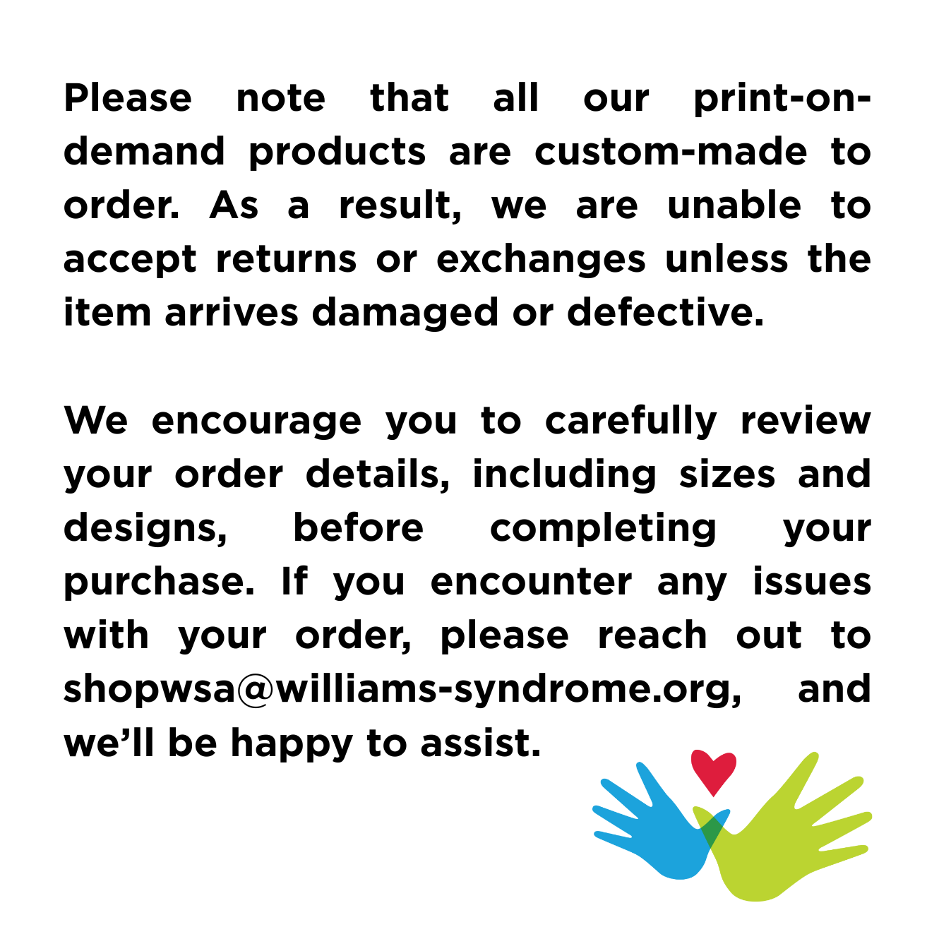 WSA Logo Plastic Yard Sign