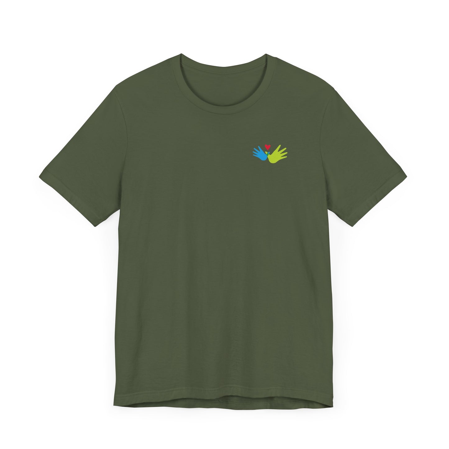Heart and Hands Unisex Jersey Short Sleeve Tee
