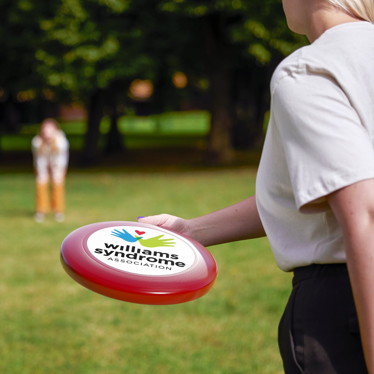 WSA Logo Wham-O Frisbee
