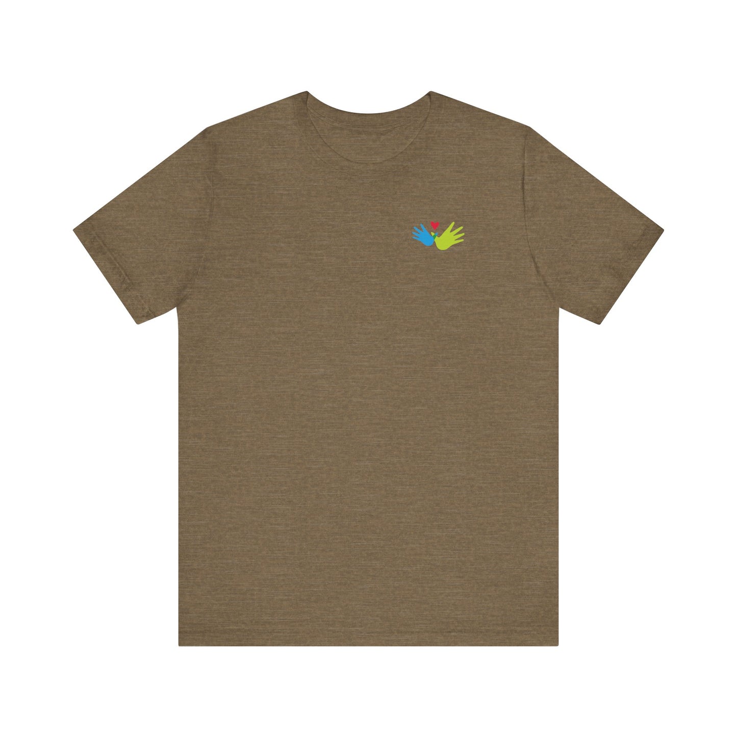 Heart and Hands Unisex Jersey Short Sleeve Tee