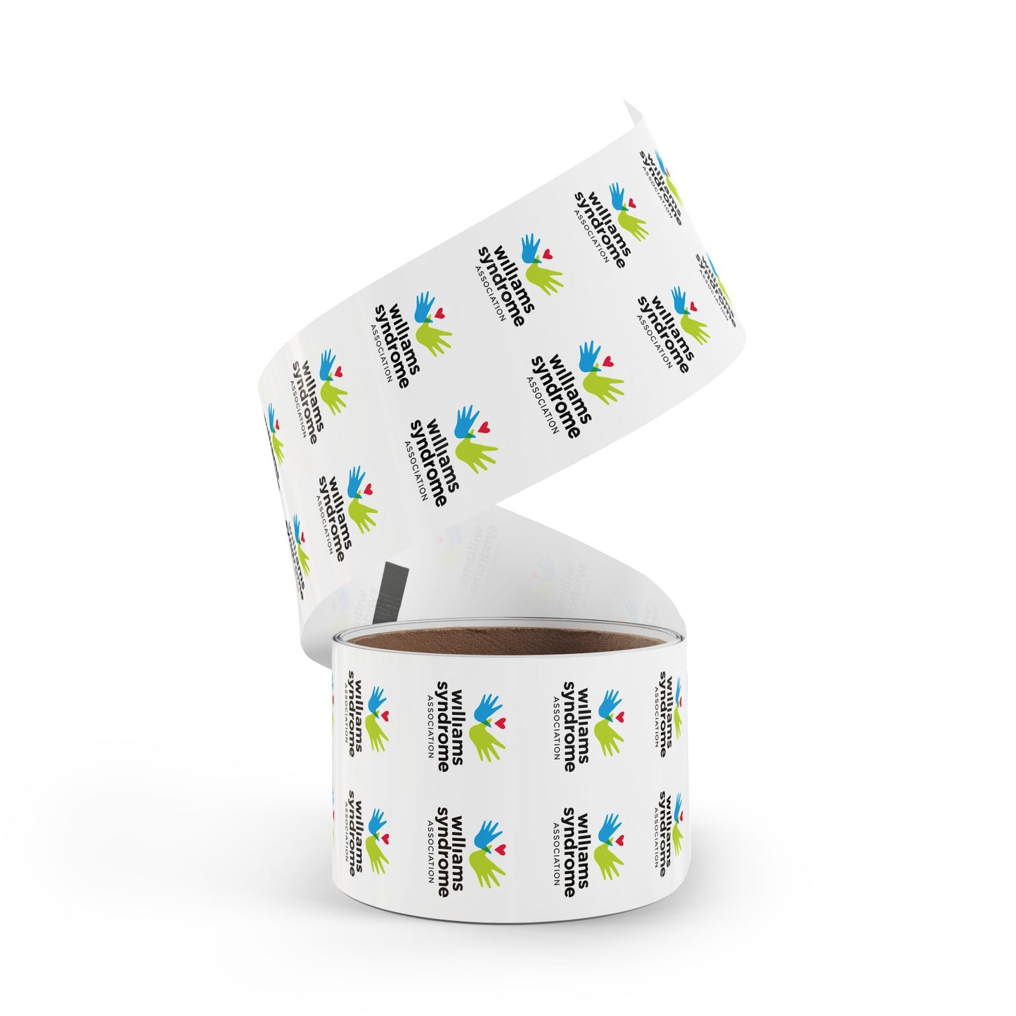 WSA Logo Round Sticker Roll