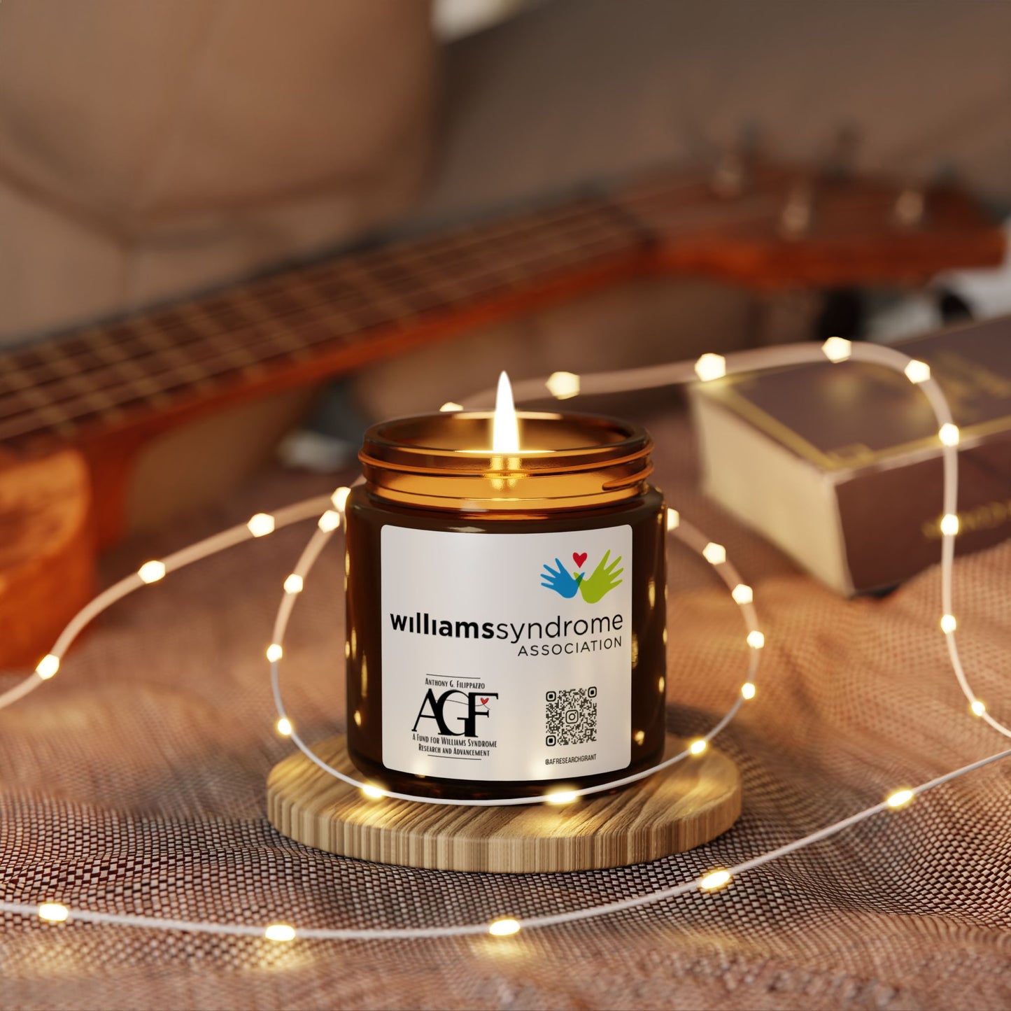AGF - WSA Scented Soy Candle - Amber Jar