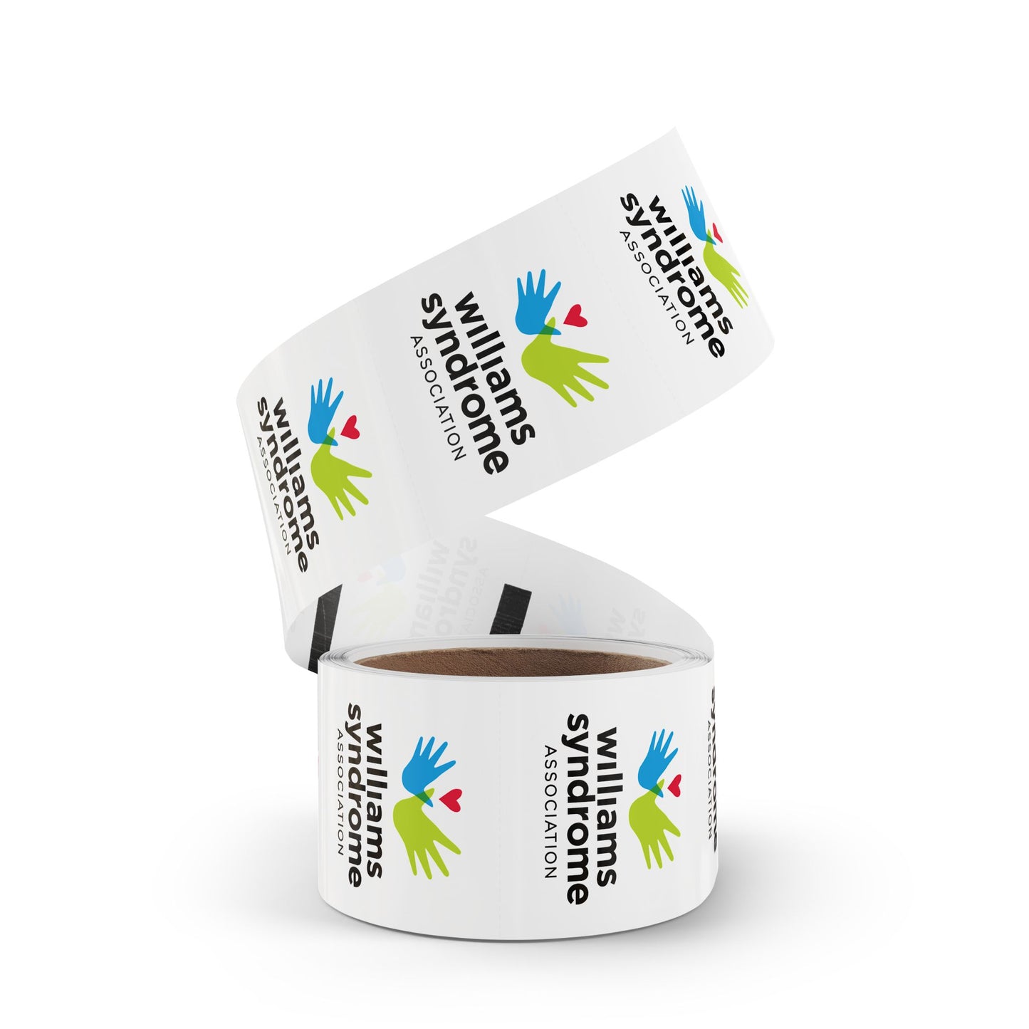 WSA Logo Round Sticker Roll