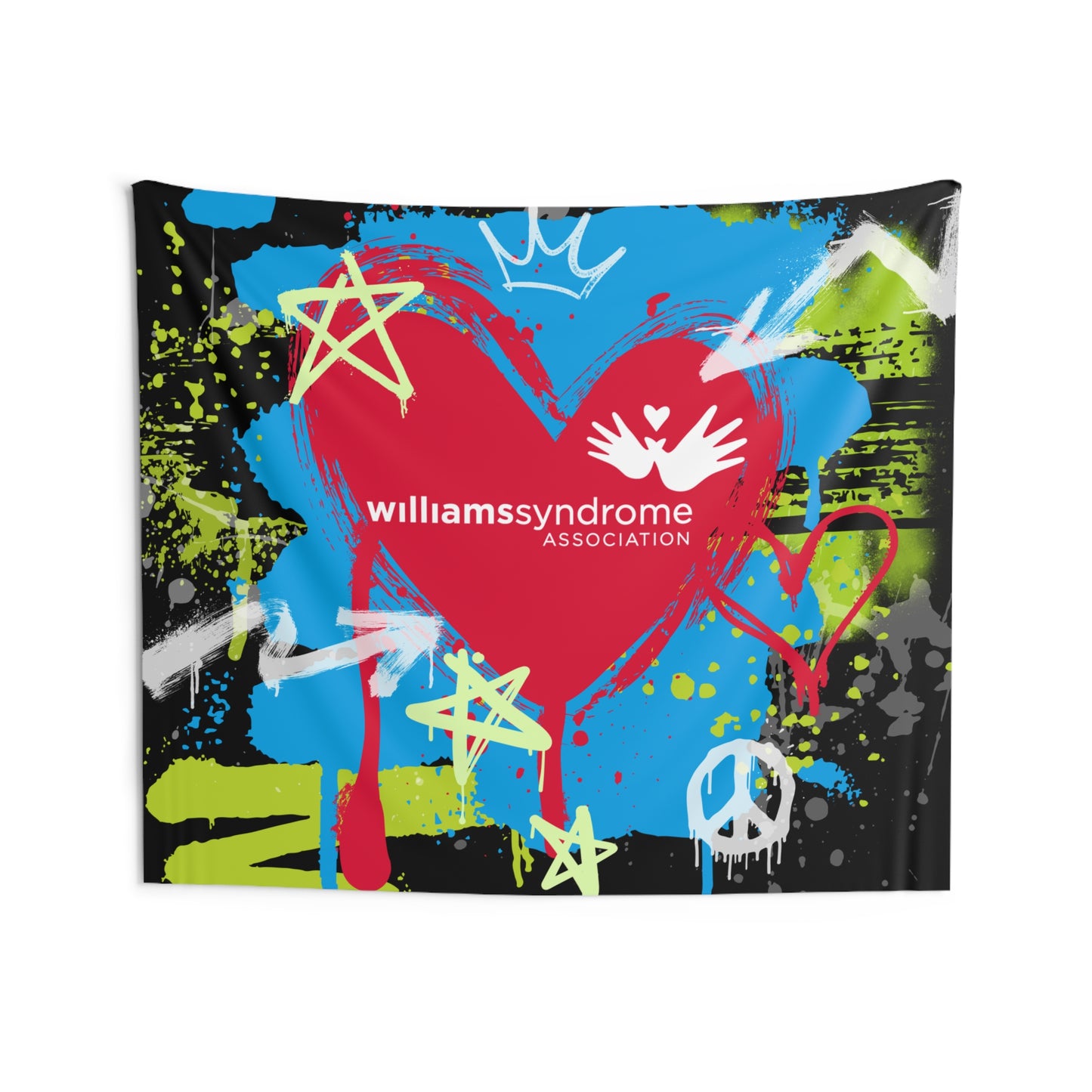 Street Style Graffiti Wall Tapestry