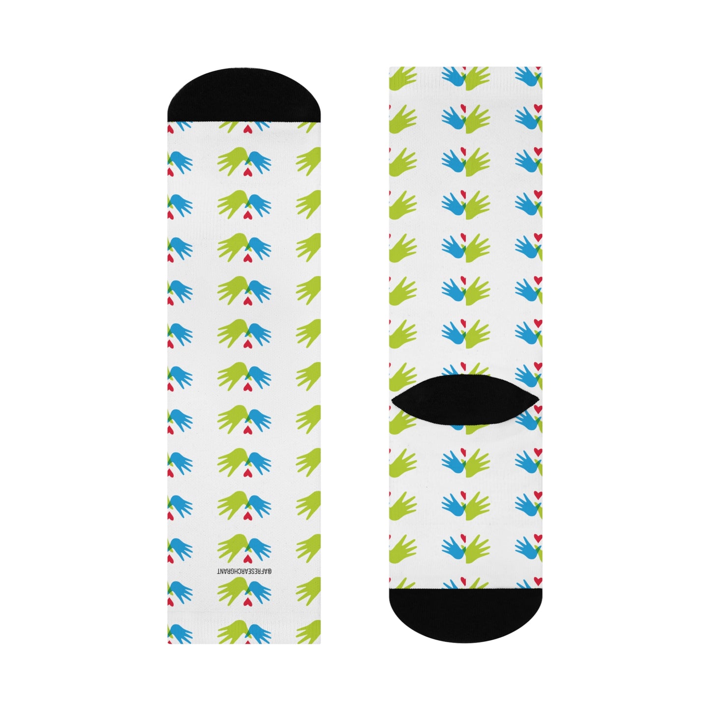 AGF - WSA Colorful Cushioned Crew Socks