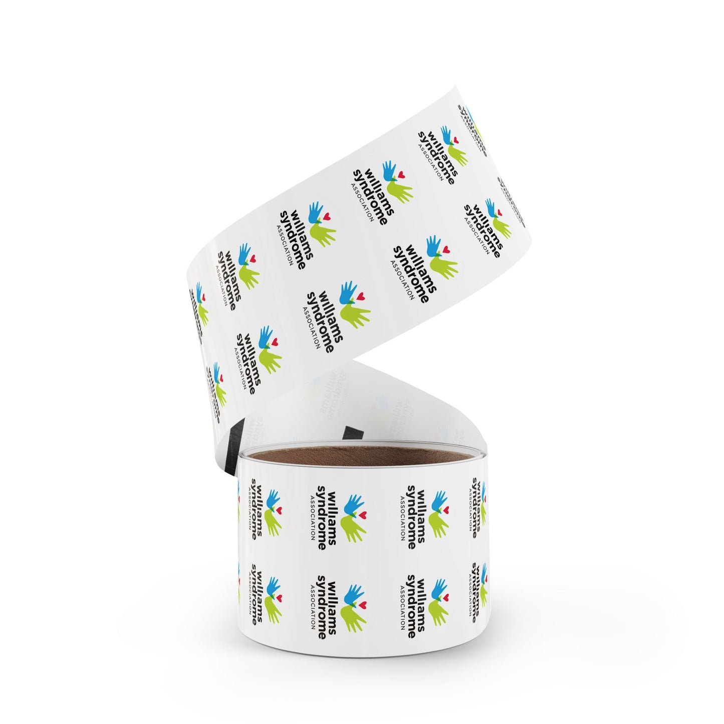 WSA Logo Round Sticker Roll