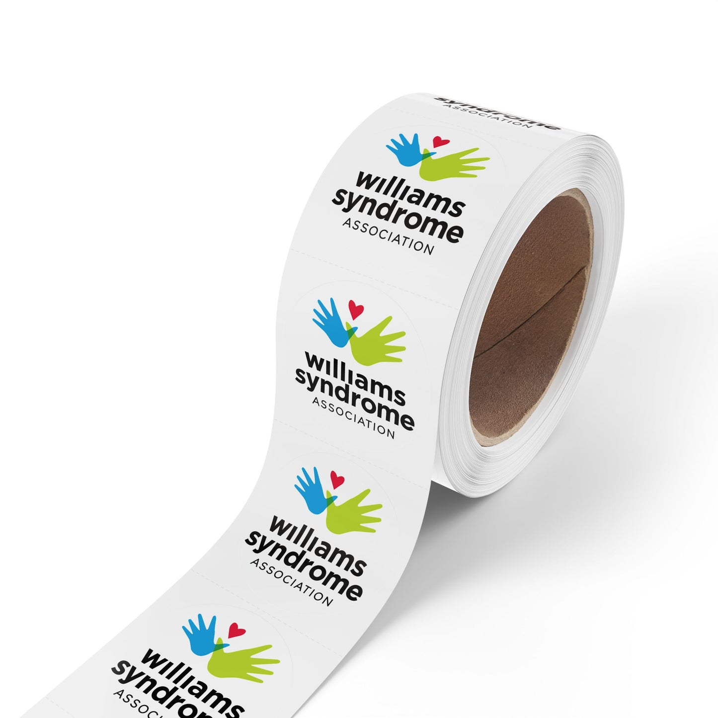 WSA Logo Round Sticker Roll