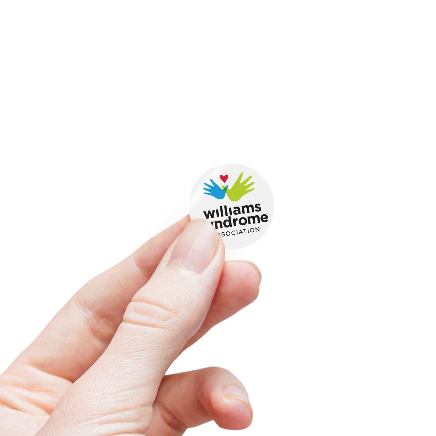 WSA Logo Round Sticker Roll