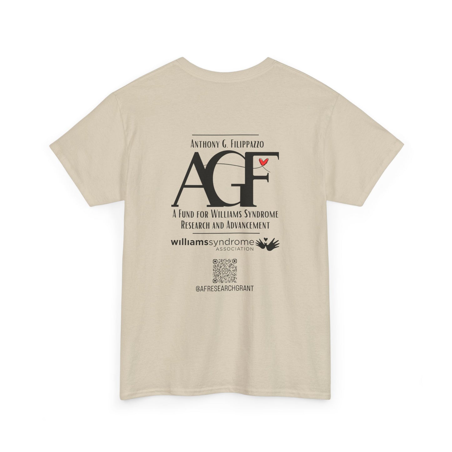 AGF - WSA Heart and Hands Unisex Heavy Cotton Tee