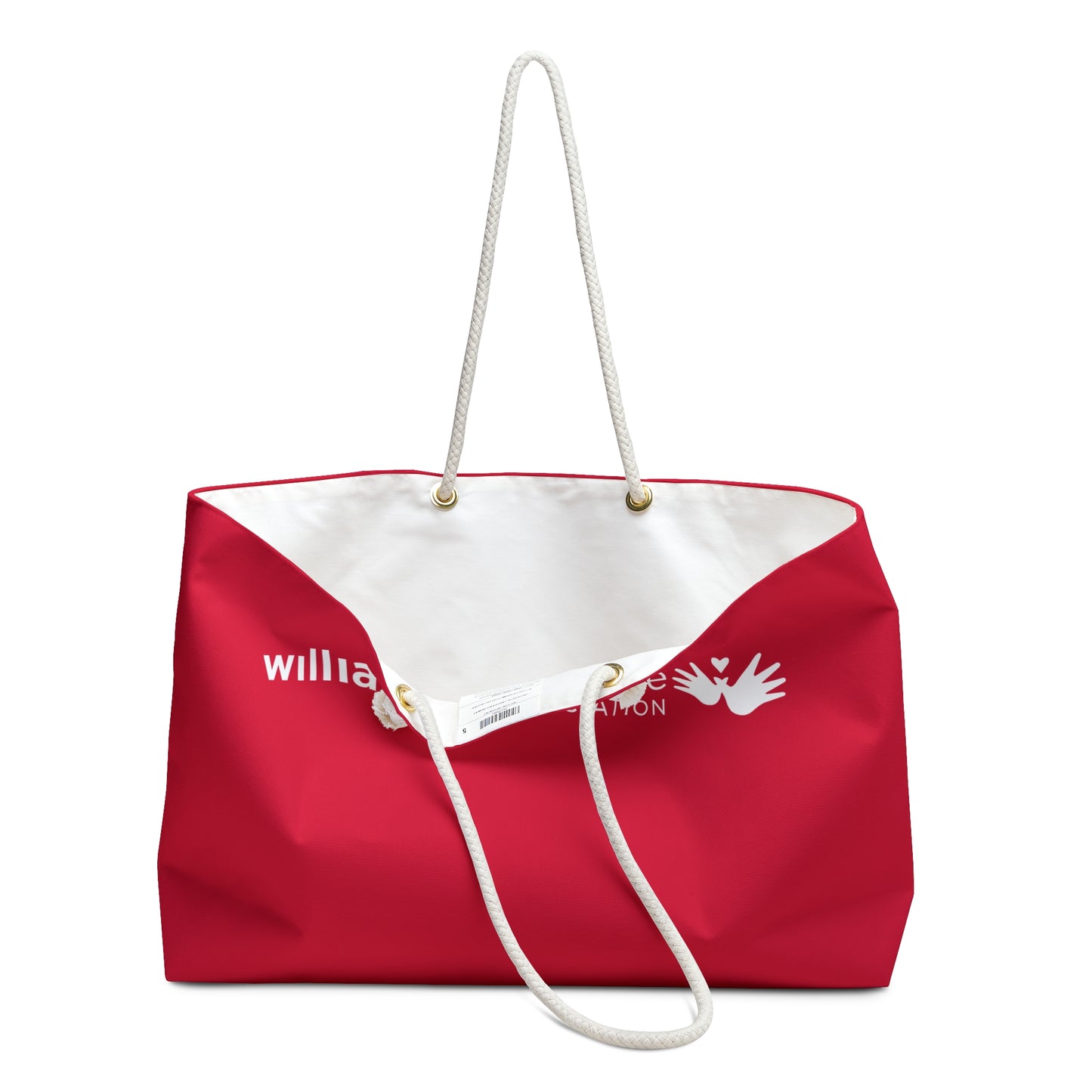 Red WSA Weekender Bag