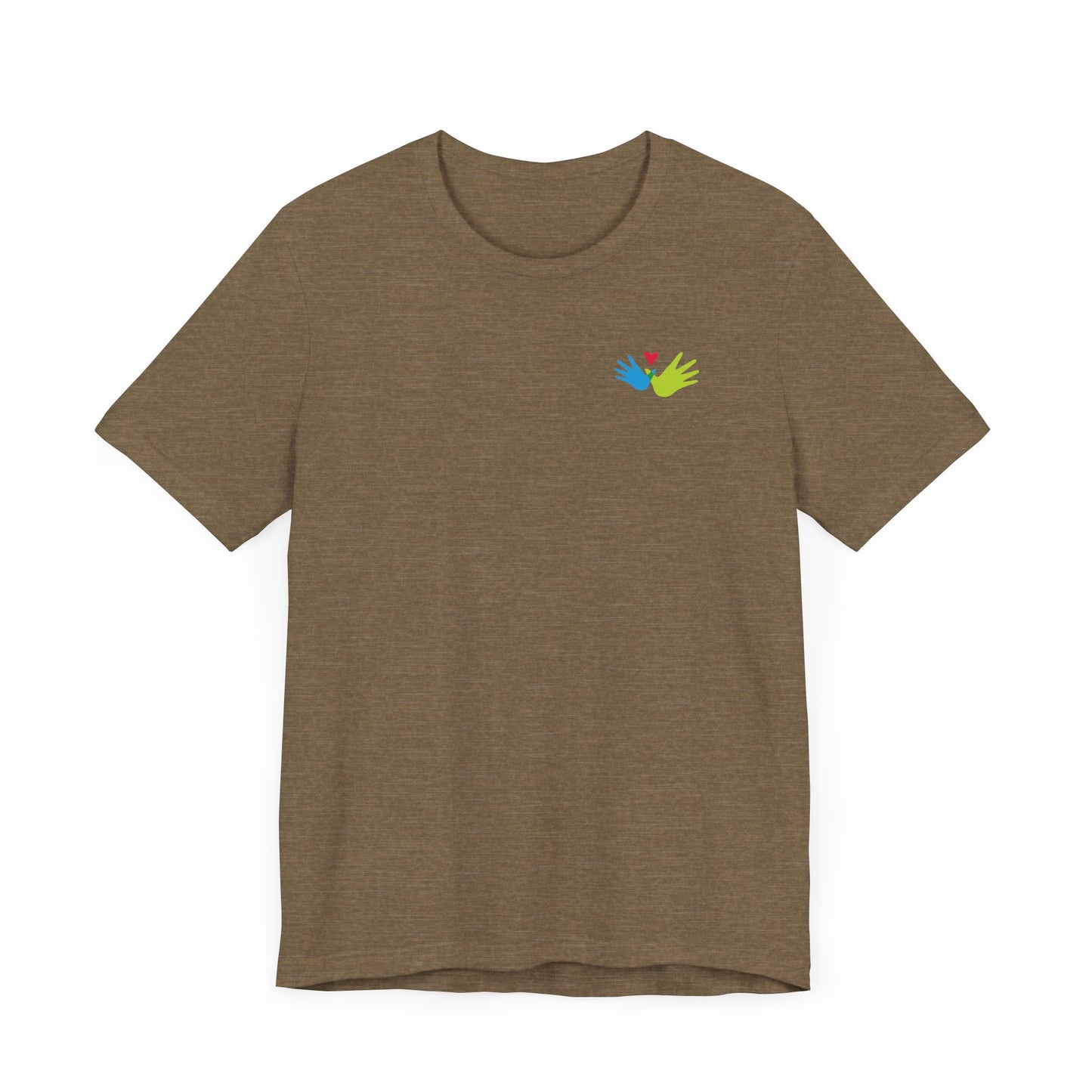 Heart and Hands Unisex Jersey Short Sleeve Tee