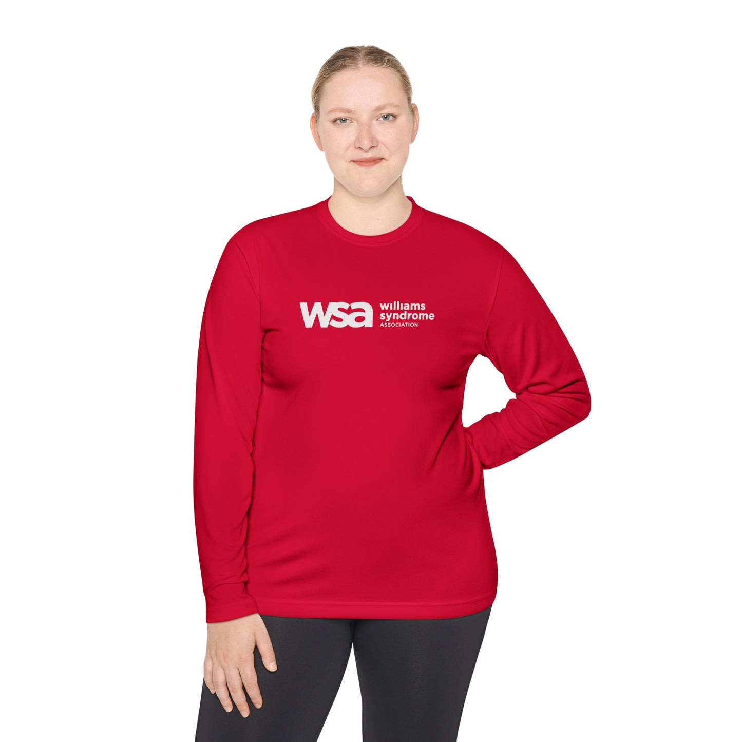 Performance Long Sleeve Tee - WSA Letters Logo