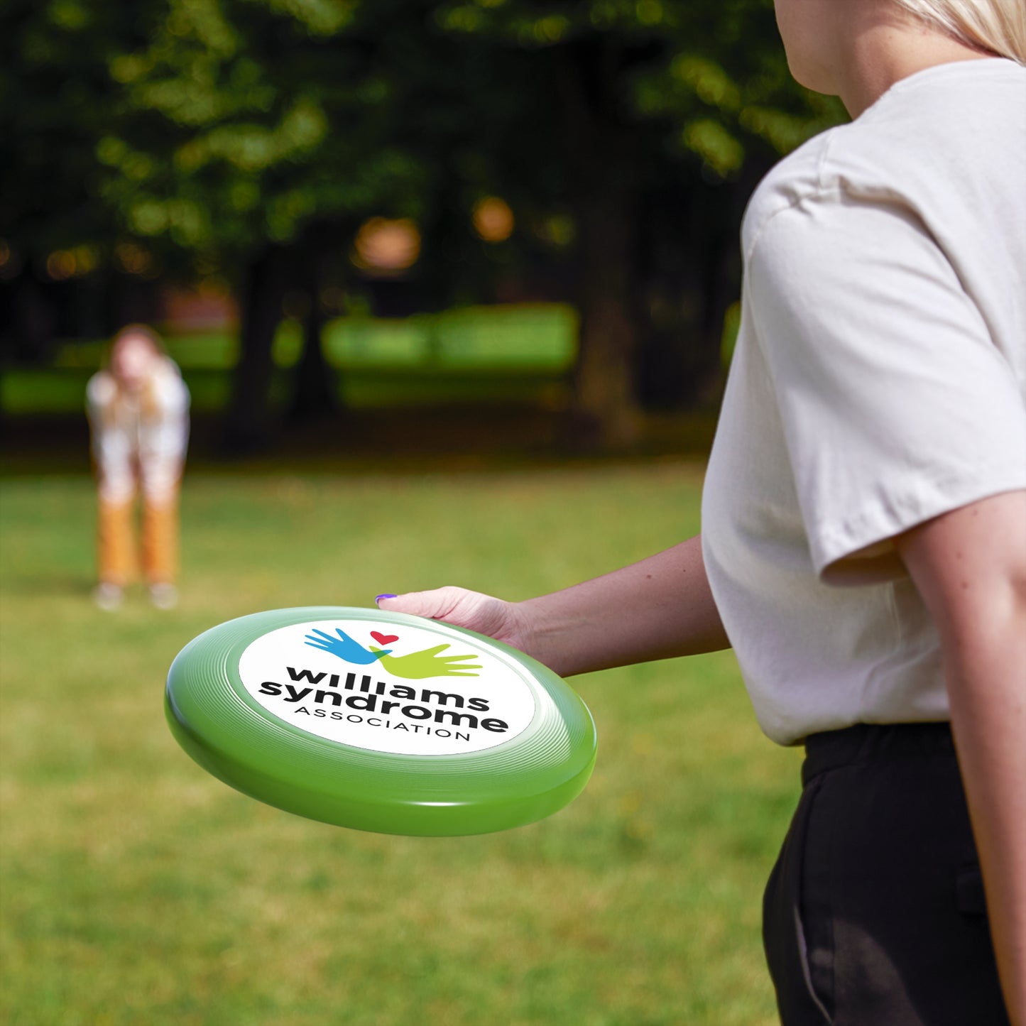 WSA Logo Wham-O Frisbee