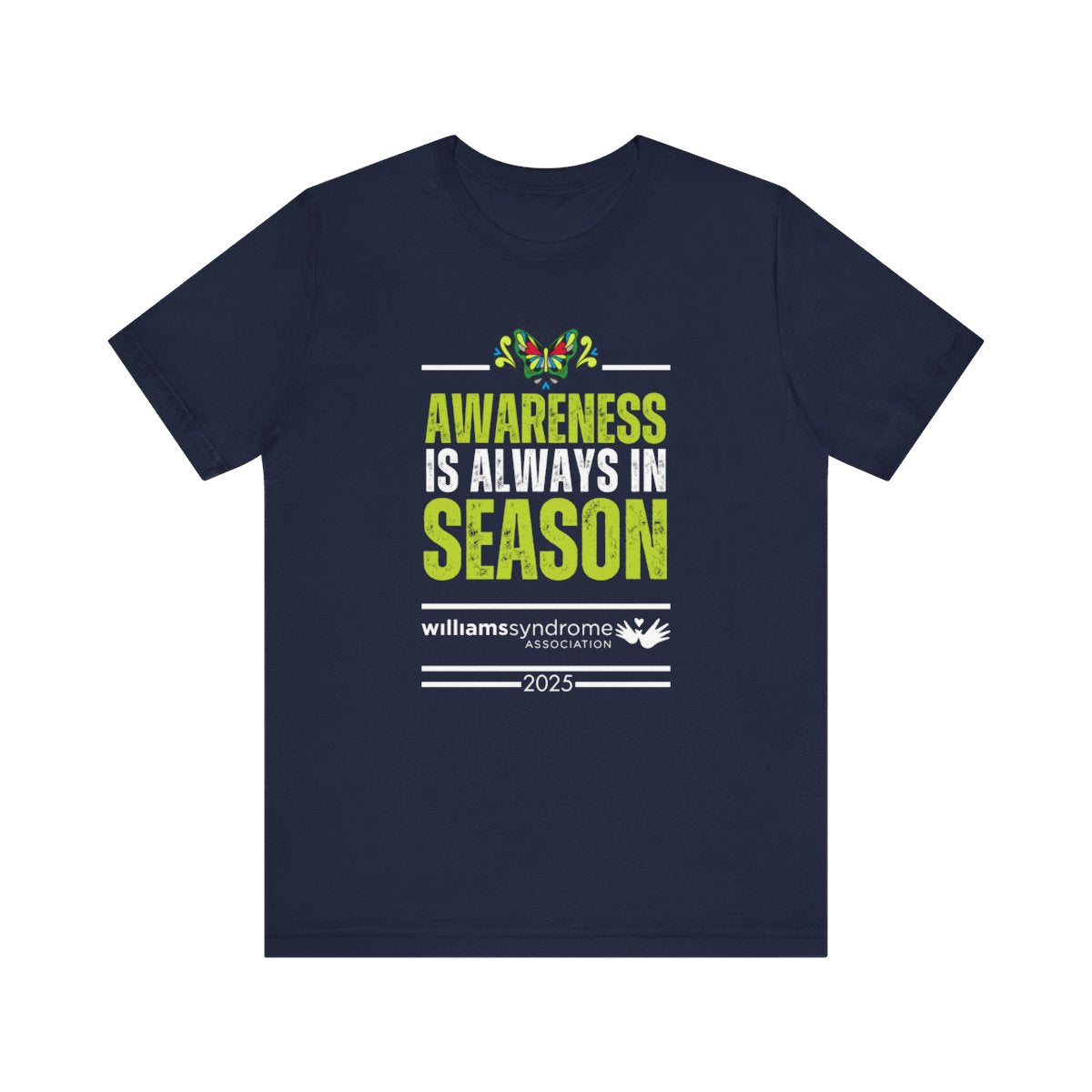 Personalized! Awareness is Always in Season: Official WSA Unisex Tee