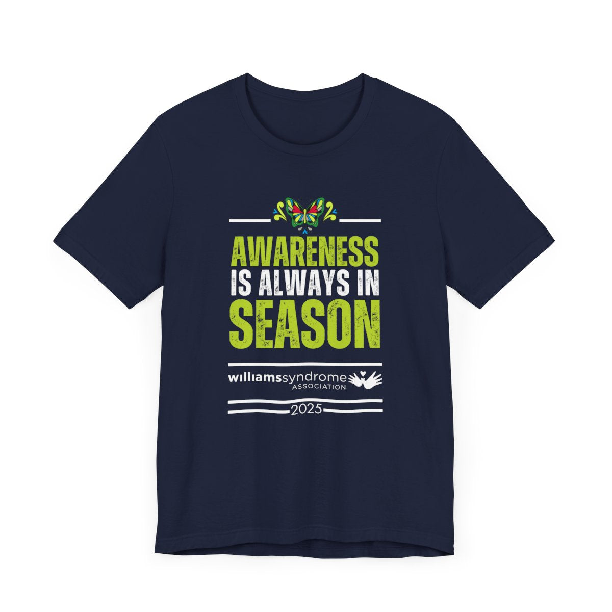 Personalized! Awareness is Always in Season: Official WSA Unisex Tee