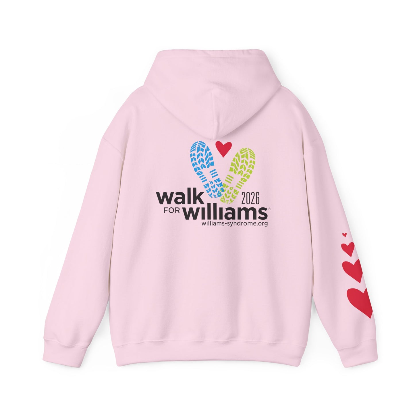 2026 Walk for Williams Unisex Hooded Sweatshirt