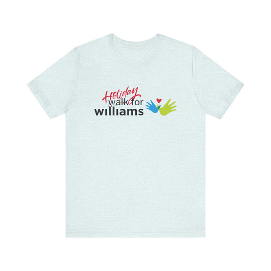Holiday Lights Walk for Williams: Official Williams Syndrome Awareness Unisex Tee