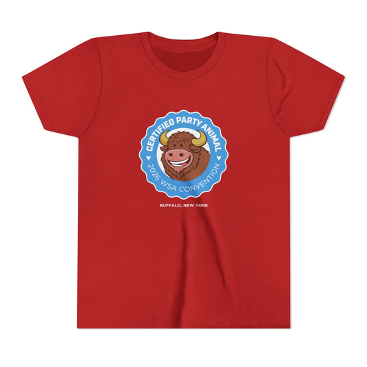 2026 Buffalo Convention Youth Short Sleeve-Party Animal