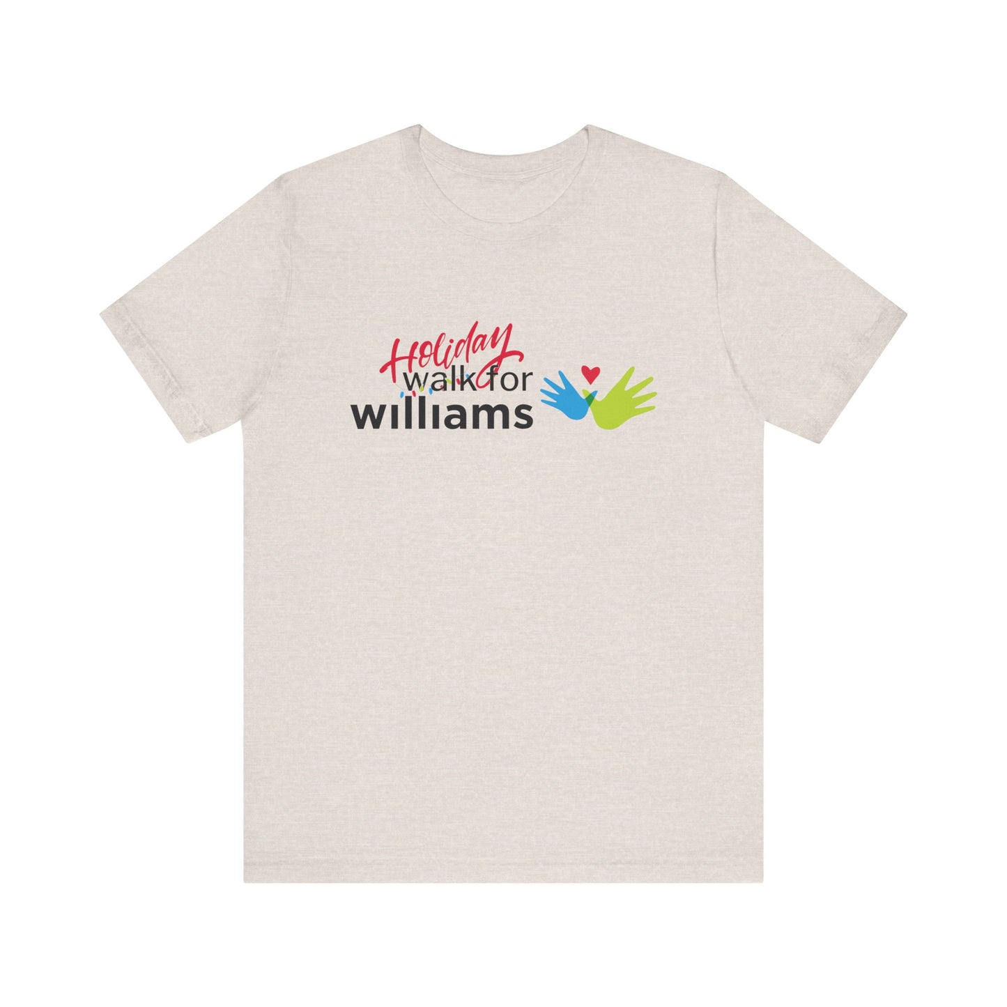 Holiday Lights Walk for Williams: Official Williams Syndrome Awareness Unisex Tee