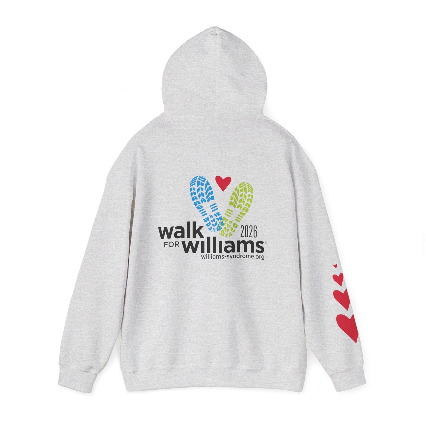 2026 Walk for Williams Unisex Hooded Sweatshirt