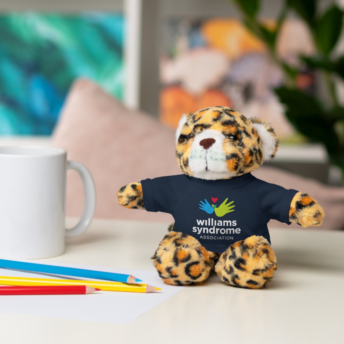 Stuffed Animal with Logo T-shirt