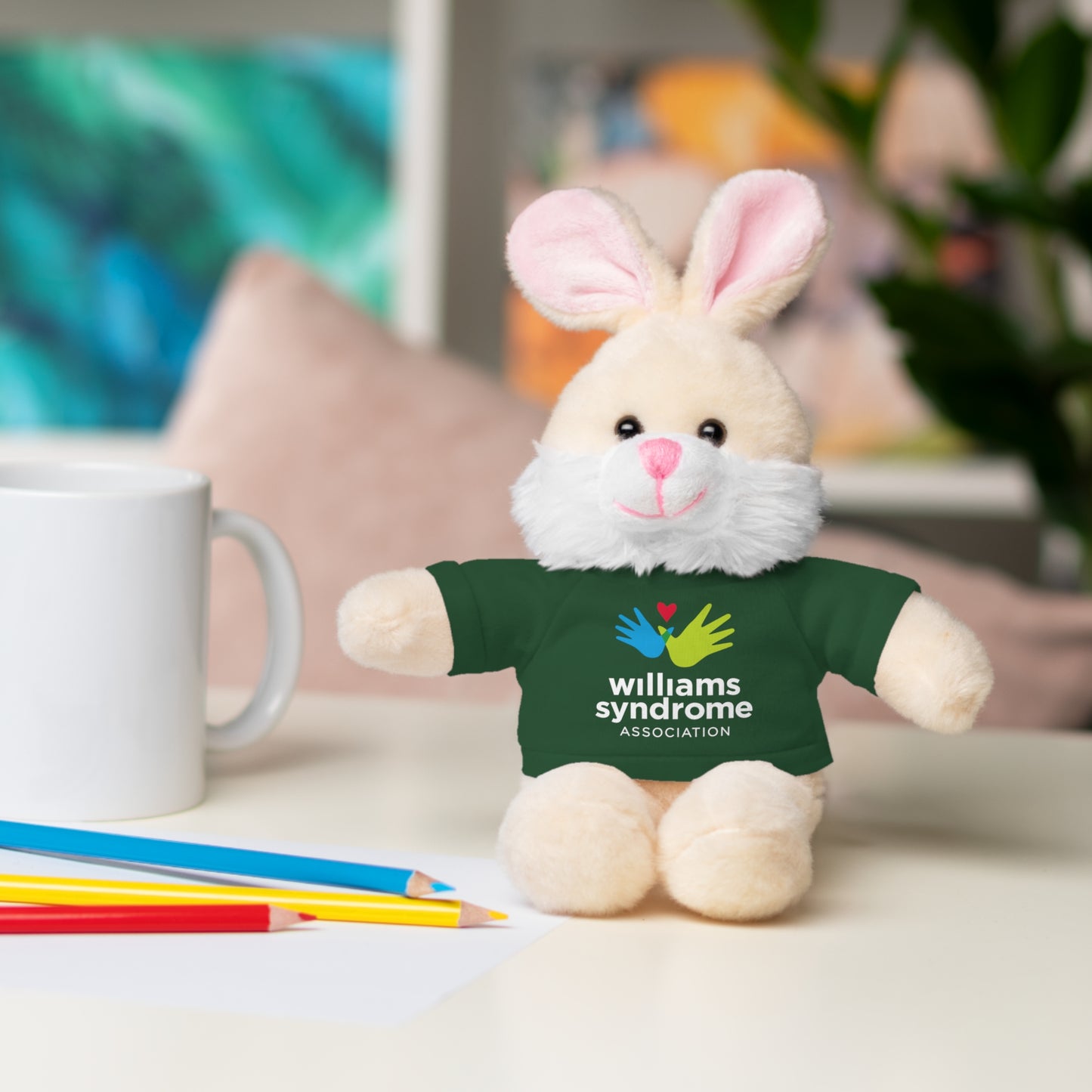 Stuffed Animal with Logo T-shirt