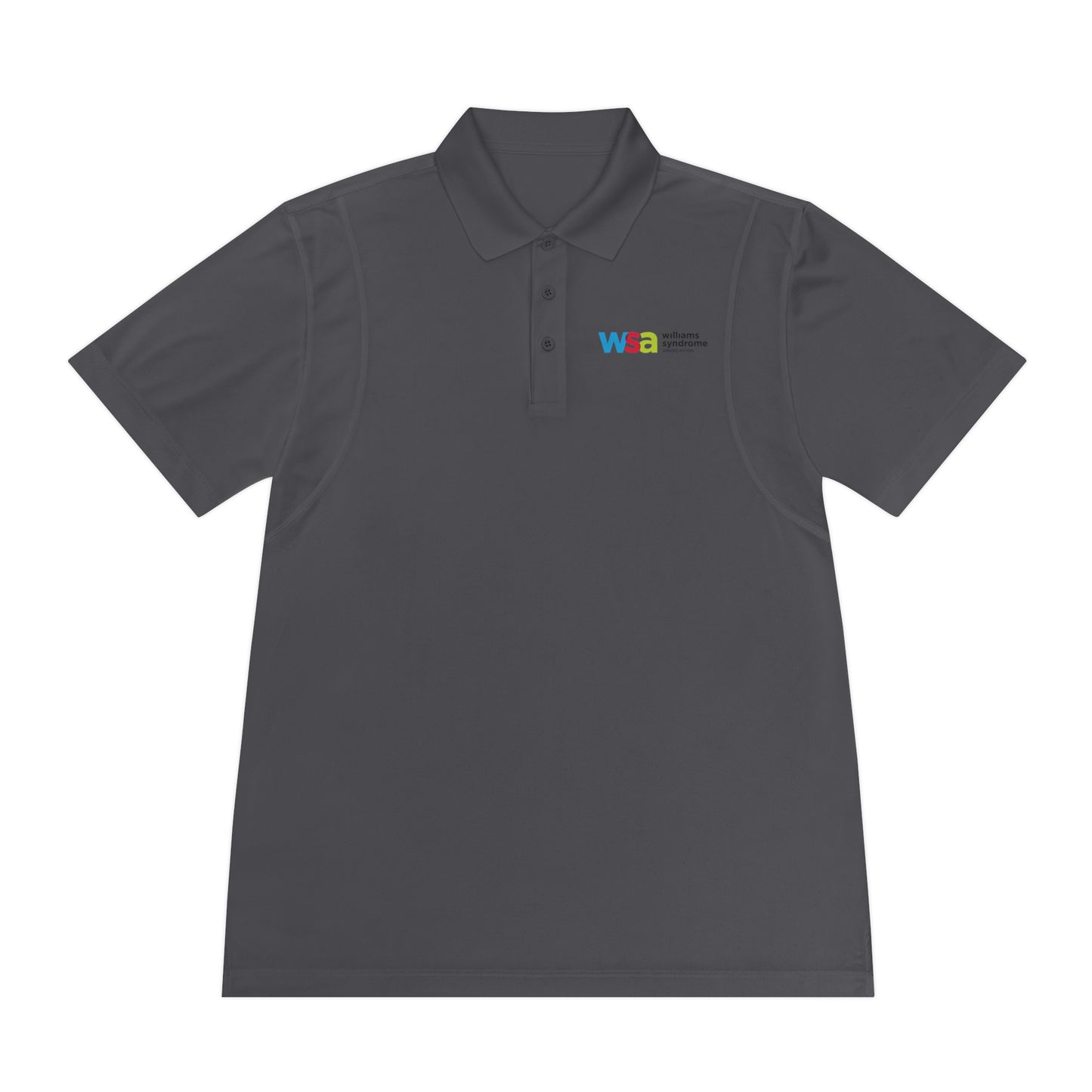 WSA Letters Sport Polo Shirt