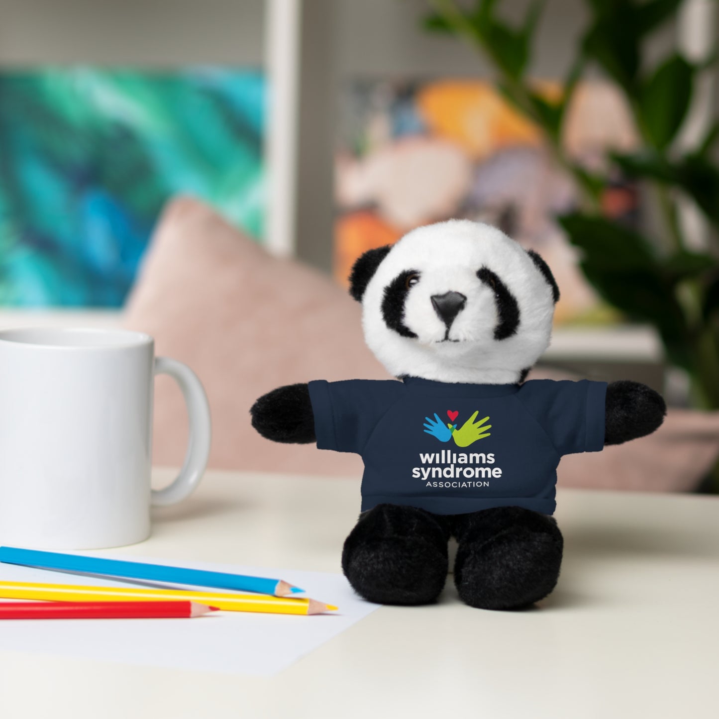 Stuffed Animal with Logo T-shirt
