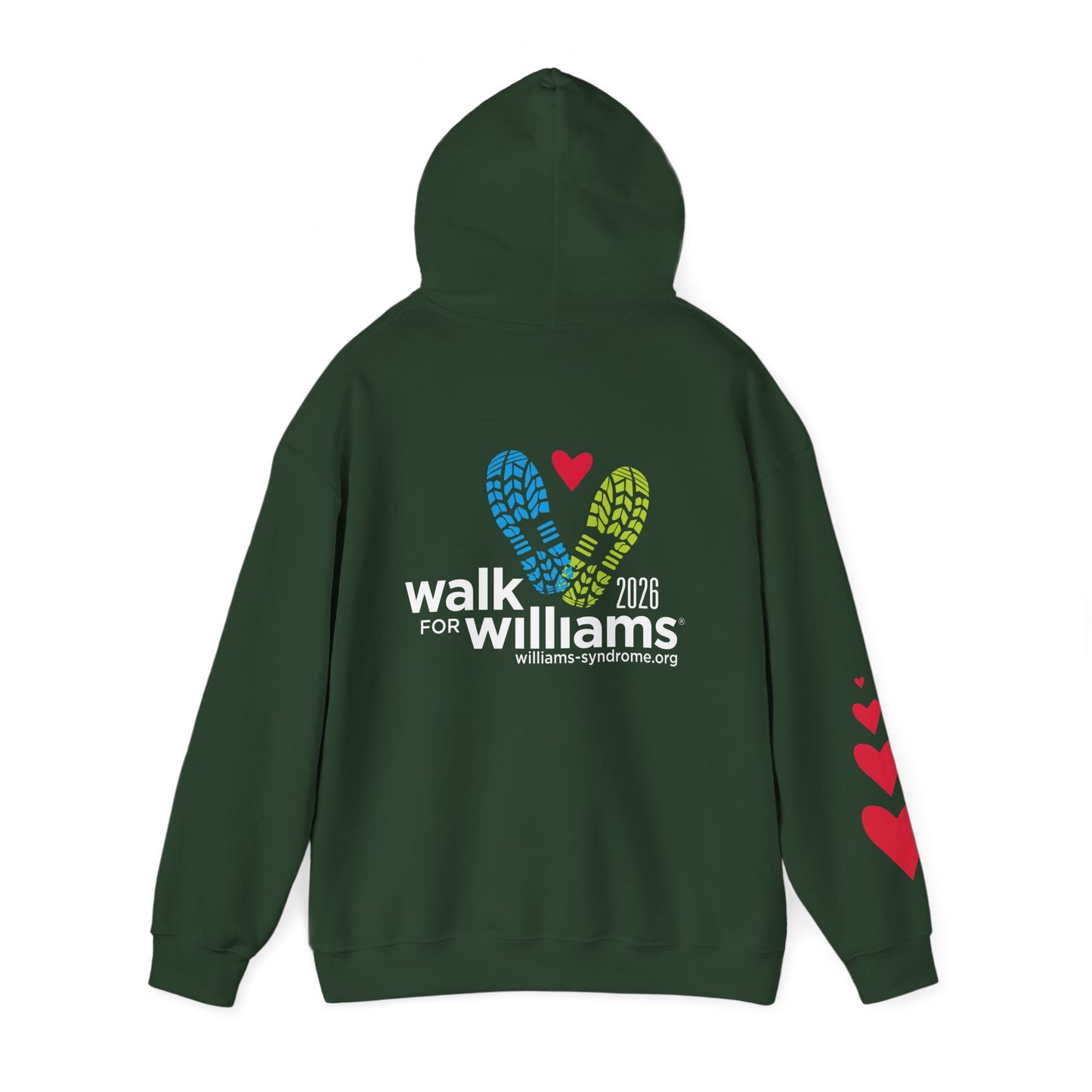 2026 Walk for Williams Unisex Hooded Sweatshirt