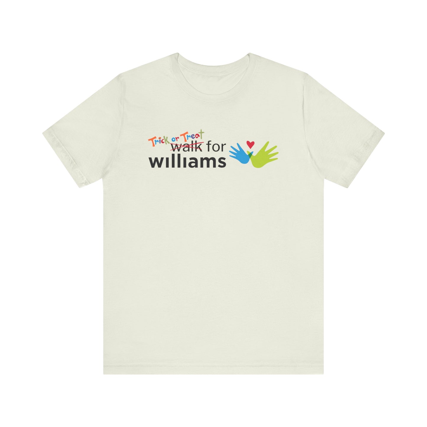 Trick-or-Treat Walk for Williams: Official Williams Syndrome Awareness Unisex Tee