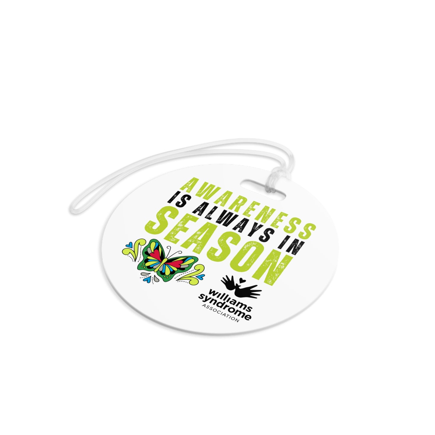2025 Awareness is Always in Season Luggage Tags