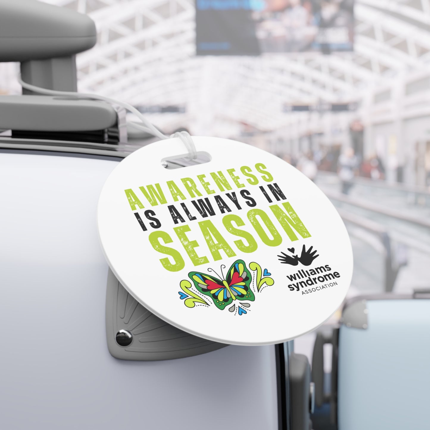 2025 Awareness is Always in Season Luggage Tags