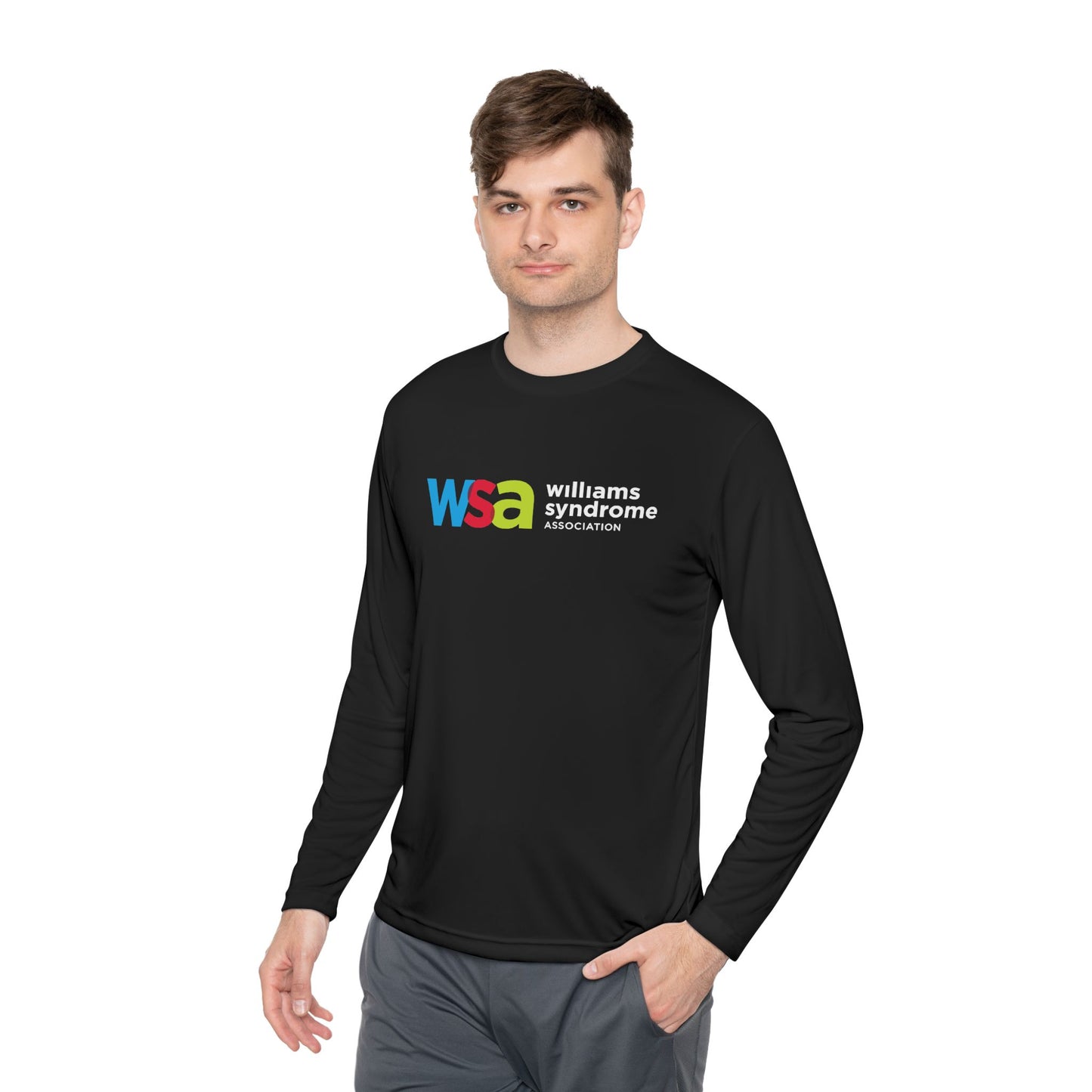 Performance Long Sleeve Tee - WSA Letters Logo