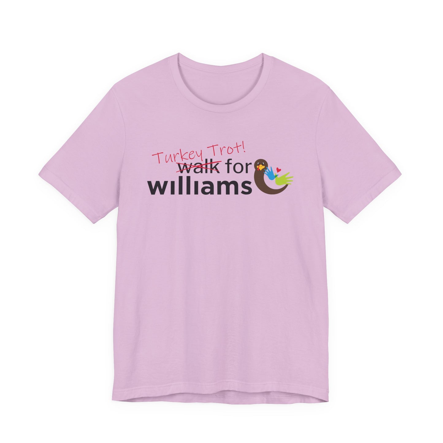 Turkey Trot Walk for Williams: Official Williams Syndrome Awareness Unisex Tee