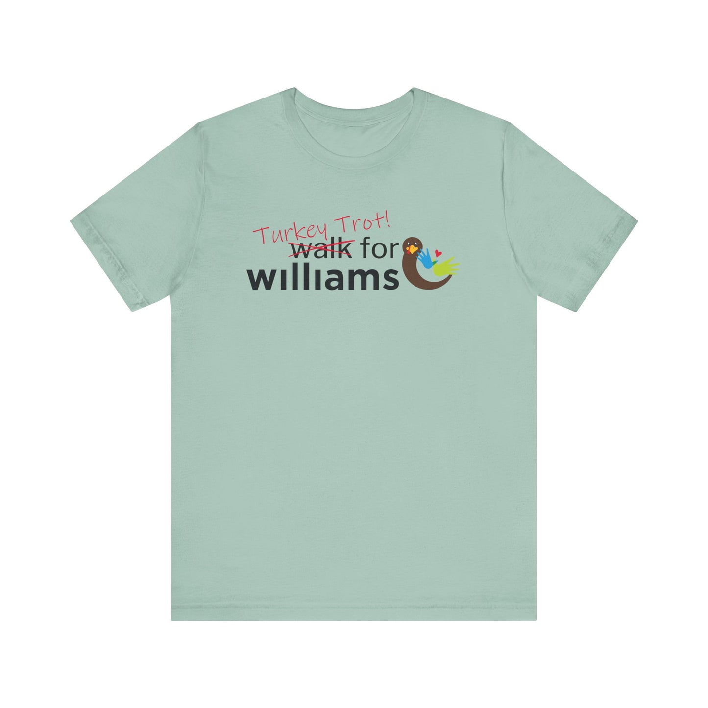 Turkey Trot Walk for Williams: Official Williams Syndrome Awareness Unisex Tee