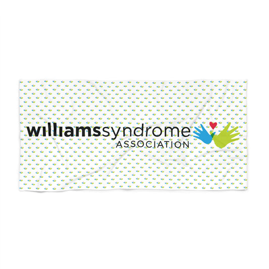 Williams Syndrome Association Beach Towel