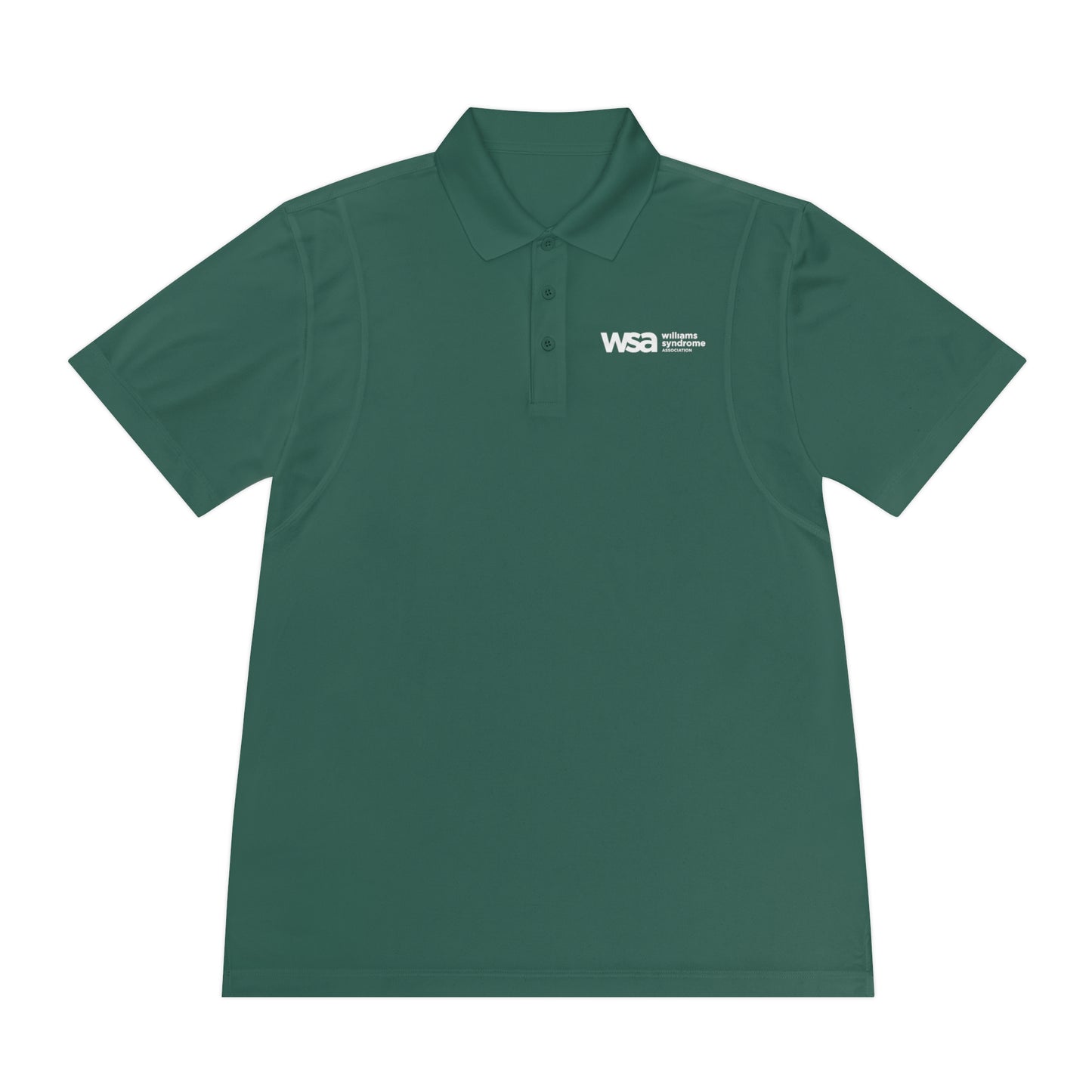 WSA Letters Logo Sport Polo Shirt