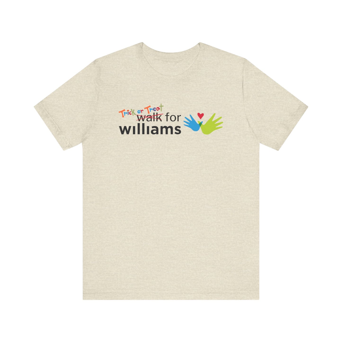 Trick-or-Treat Walk for Williams: Official Williams Syndrome Awareness Unisex Tee